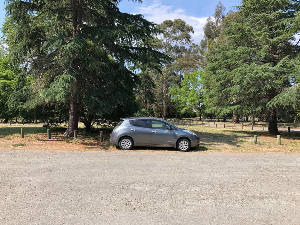 The photograph attached to this parks report