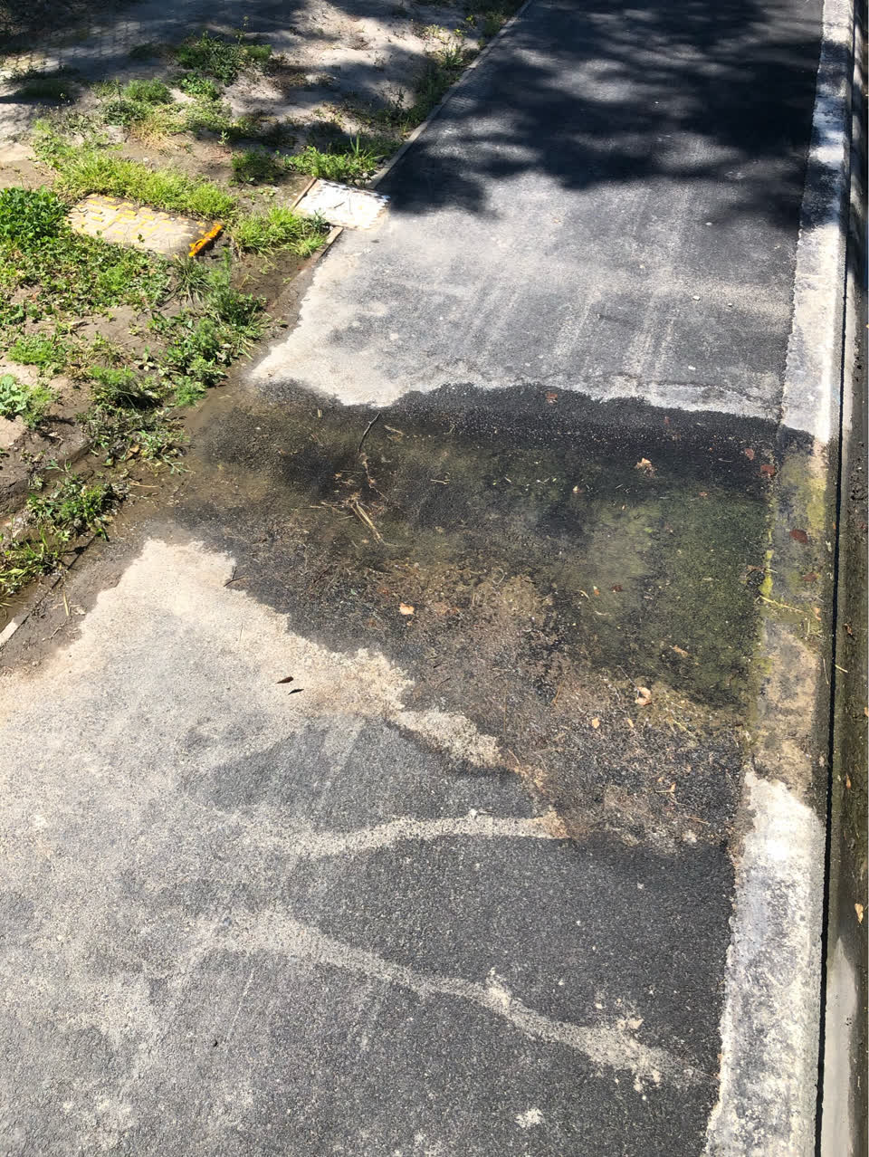 The photograph attached to this wastewater/stormwater report