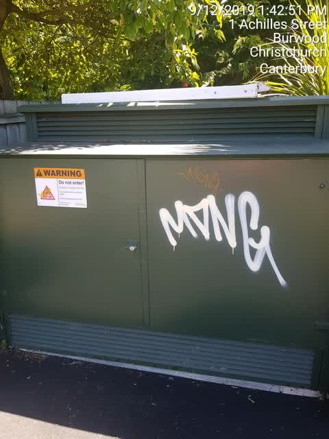 Graffiti, a report photo