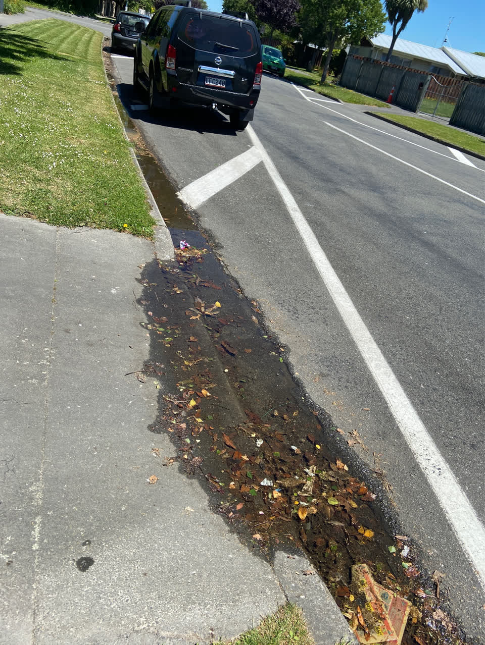 The photograph attached to this water supply report