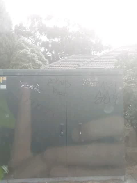 Graffiti, a report photo