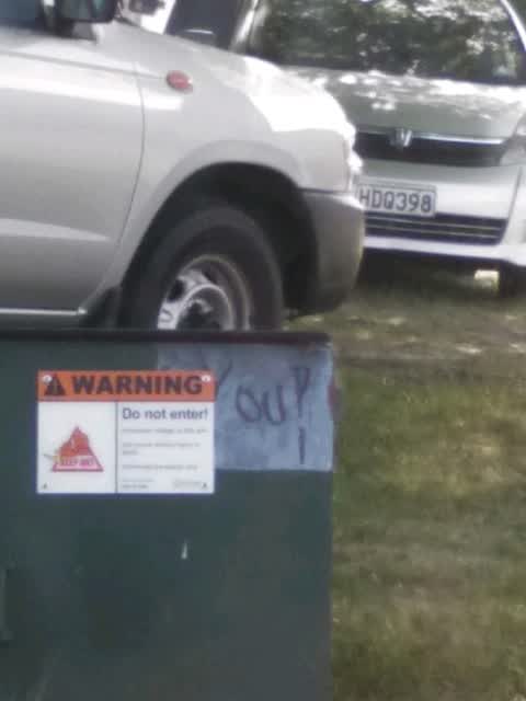 Graffiti, a report photo