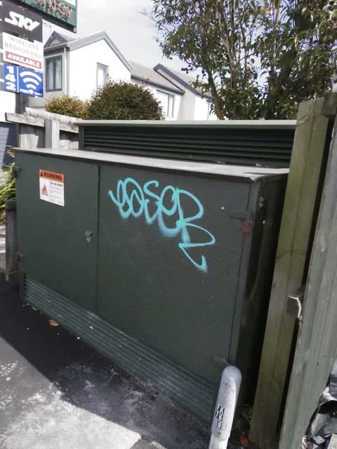 Graffiti, a report photo