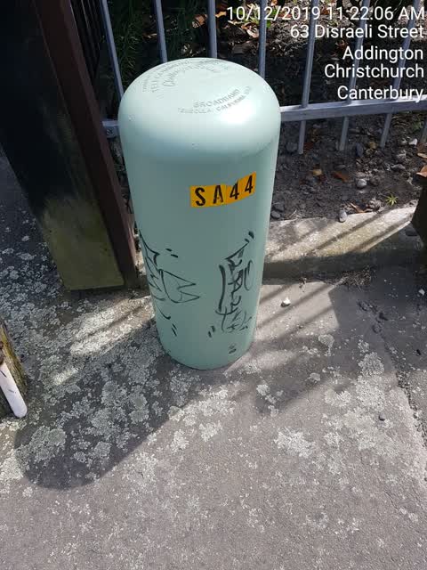 Graffiti, a report photo