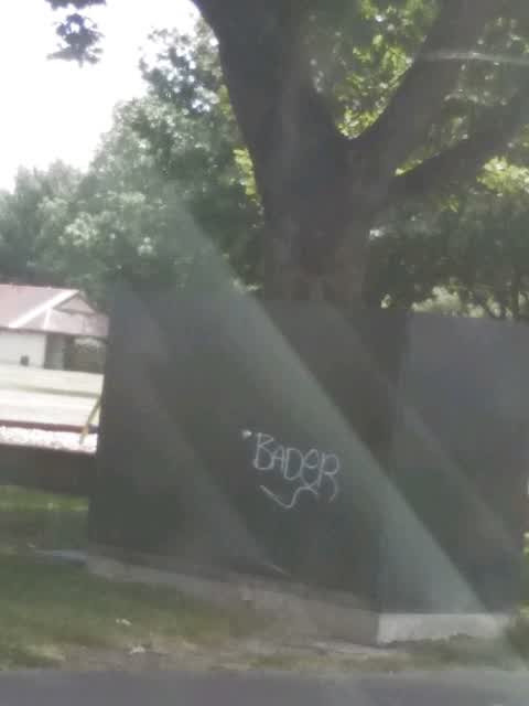 Graffiti, a report photo