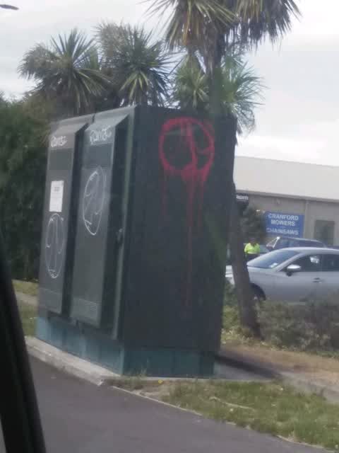 Graffiti, a report photo