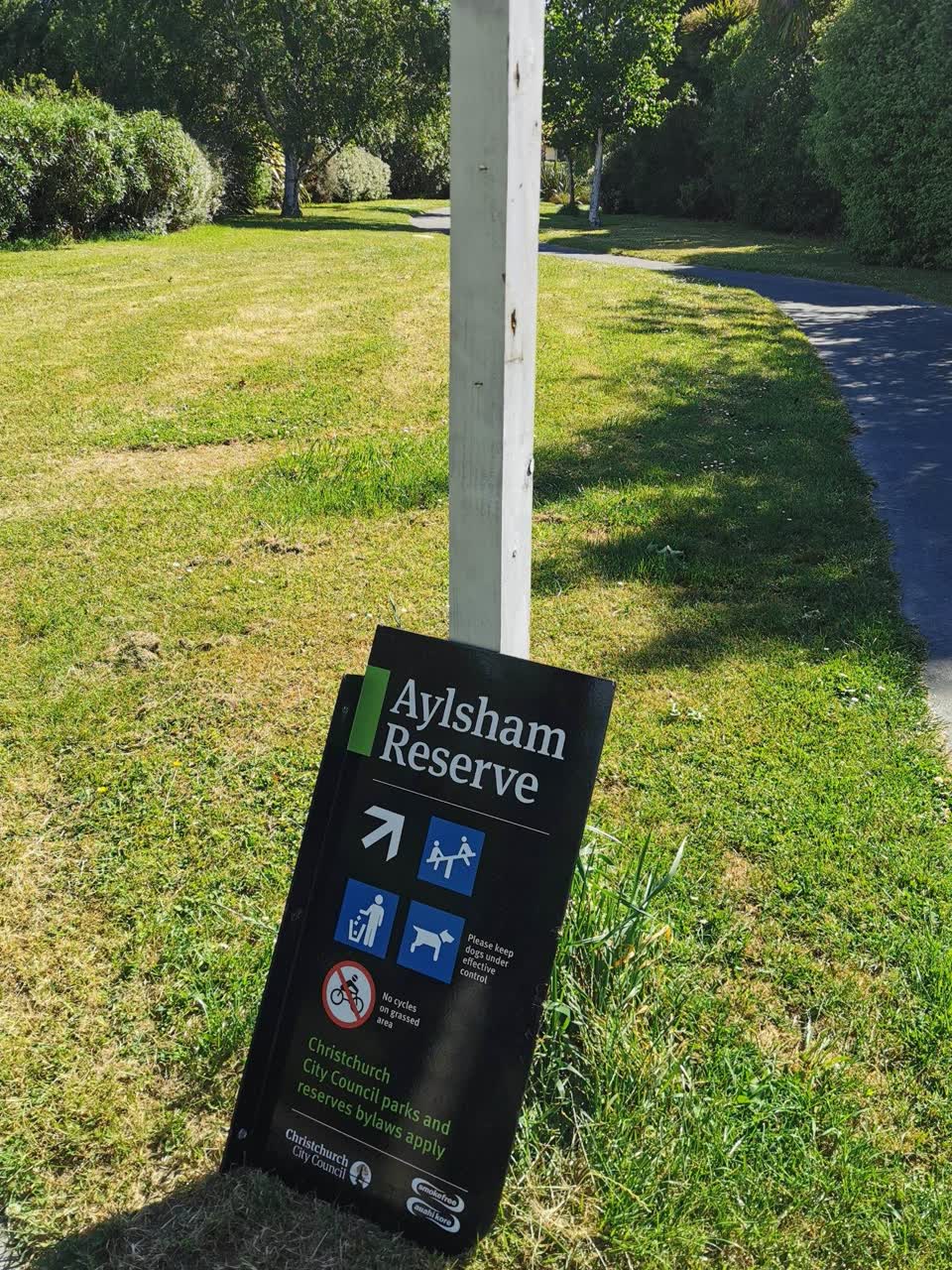 The photograph attached to this parks report