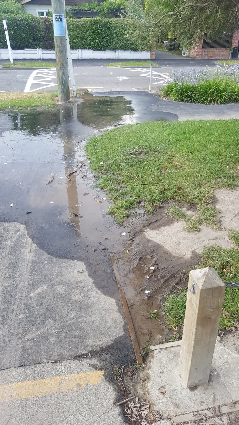 The photograph attached to this water supply report