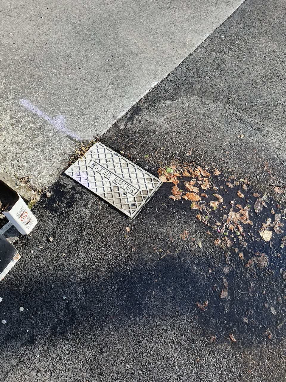 The photograph attached to this water supply report