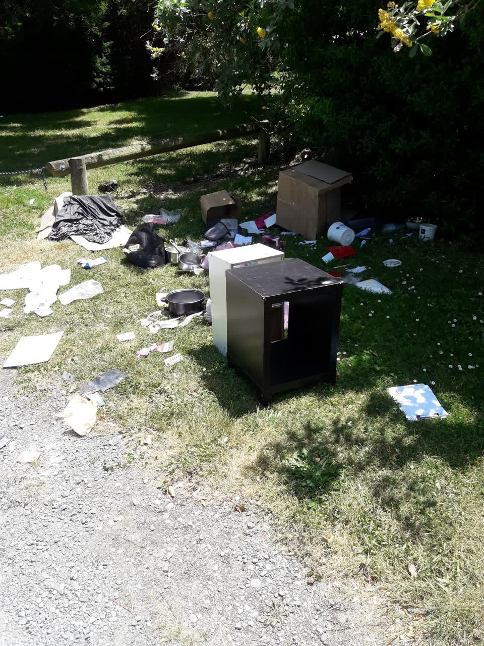 The photograph attached to this parks report