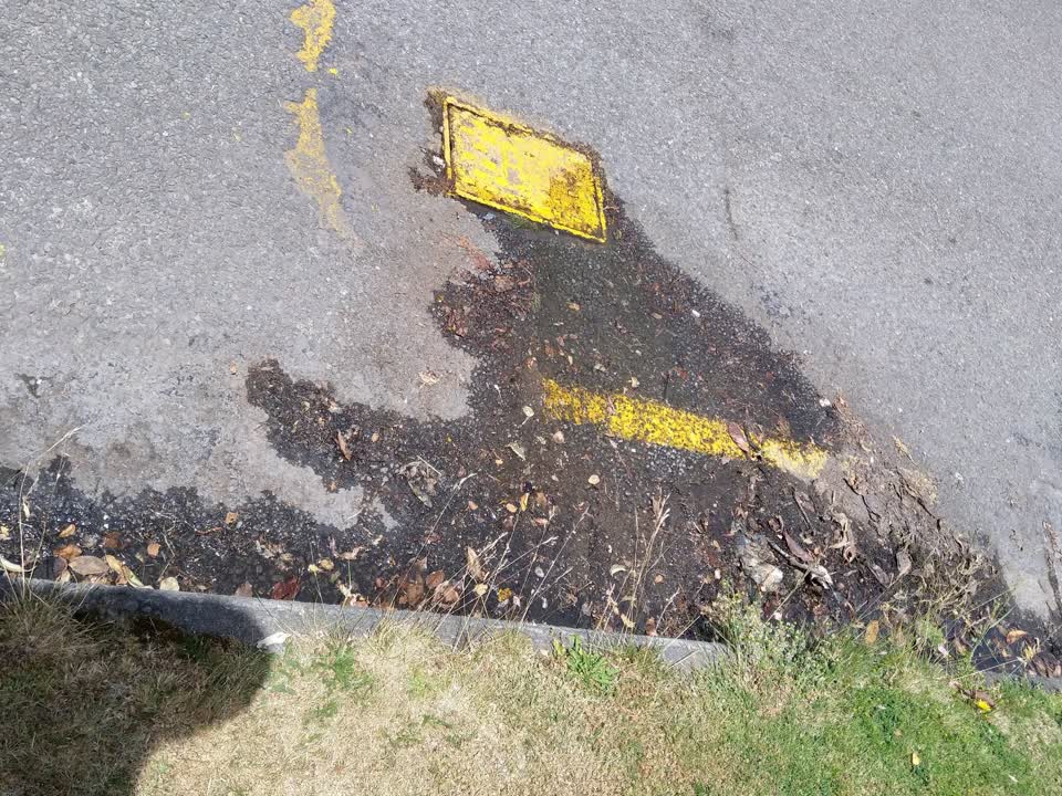 The photograph attached to this water supply report