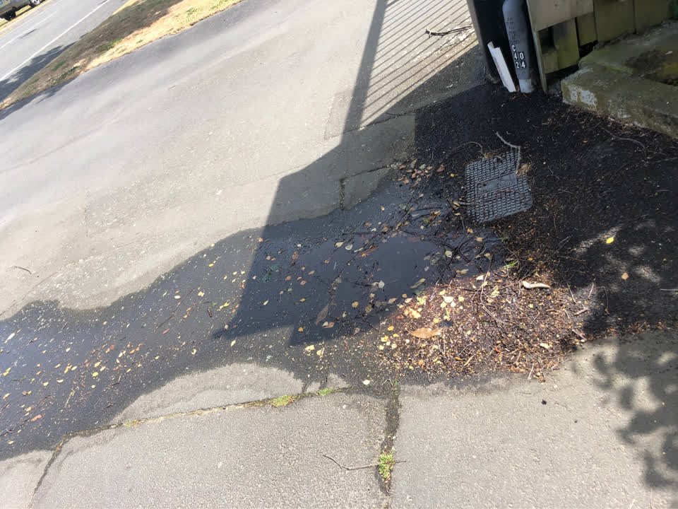 The photograph attached to this water supply report