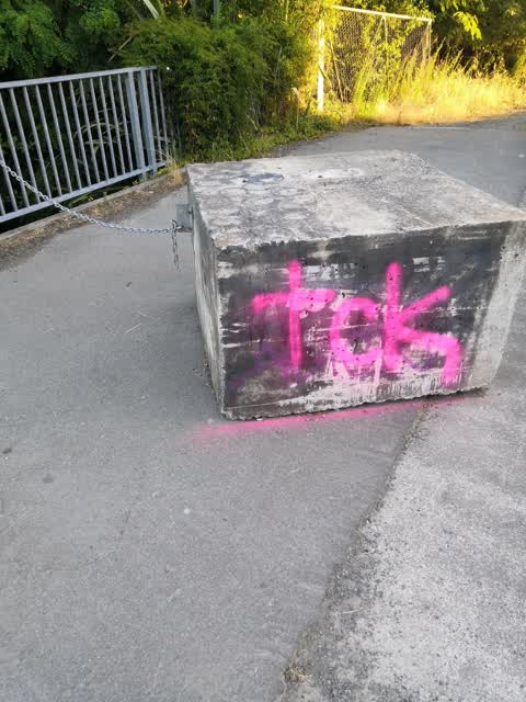 Graffiti, a report photo