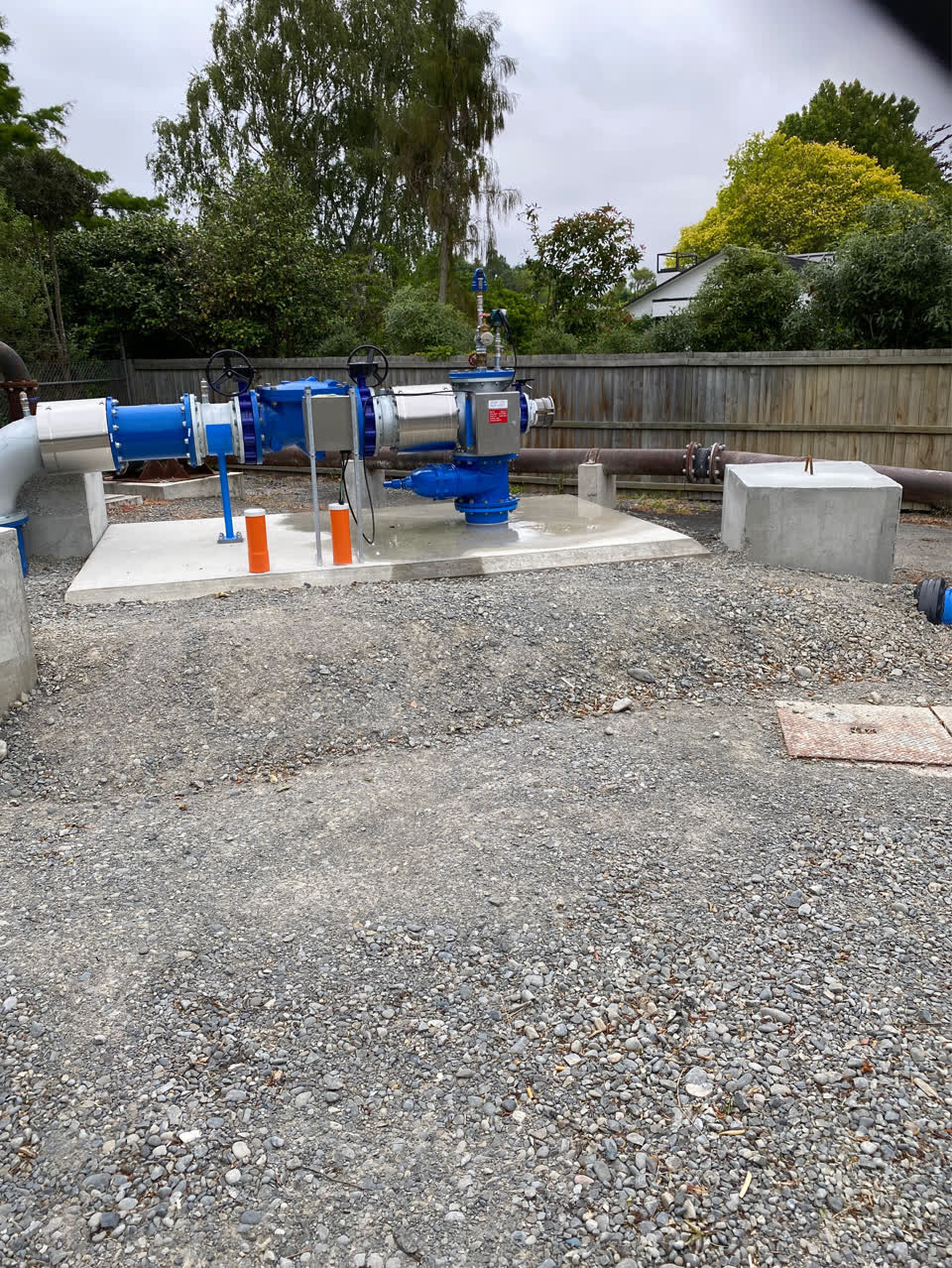 The photograph attached to this water supply report