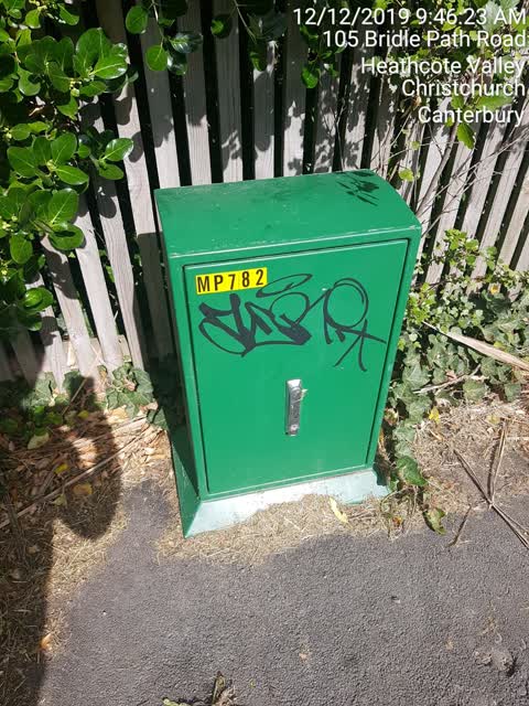 Graffiti, a report photo