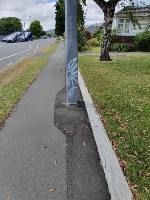 Graffiti, a report photo