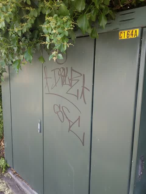 Graffiti, a report photo