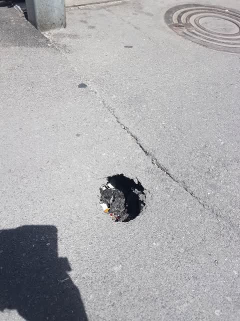 Roading/Streets, a report photo