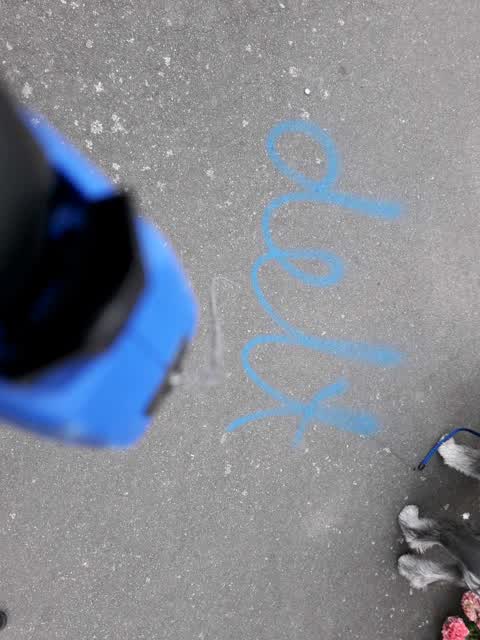 Graffiti, a report photo