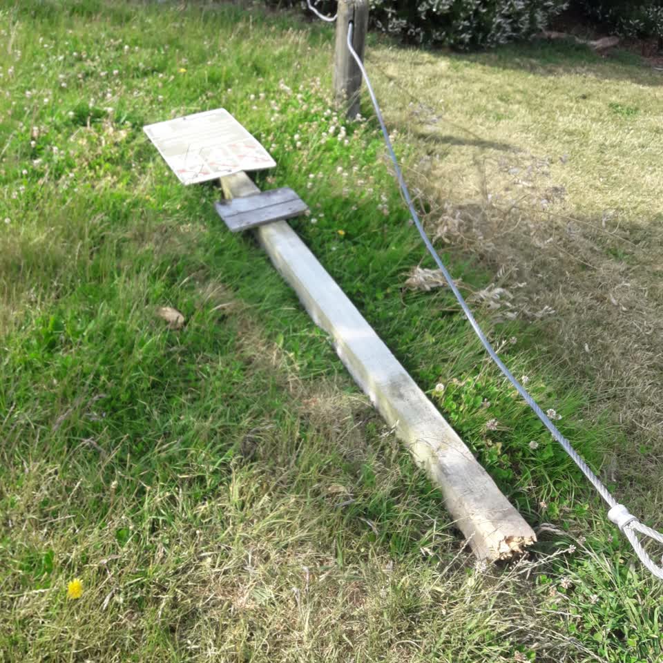 The photograph attached to this parks report