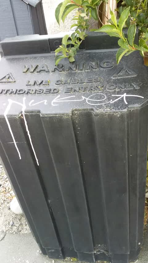 Graffiti, a report photo