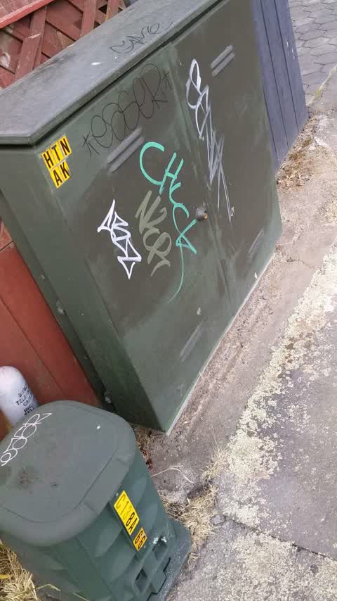 Graffiti, a report photo
