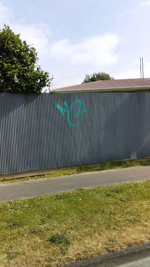 Graffiti, a report photo