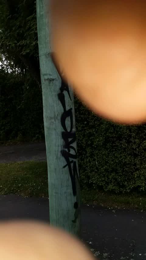 Graffiti, a report photo