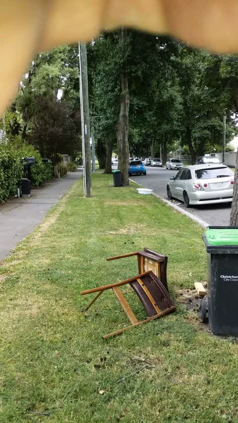 Rubbish/Recycling — a report photo