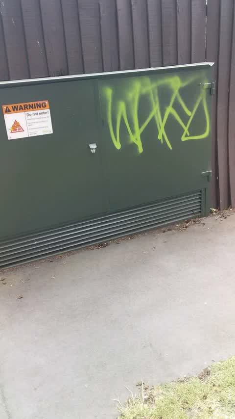 Graffiti, a report photo