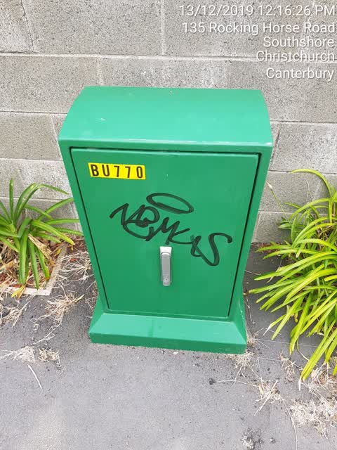 Graffiti, a report photo