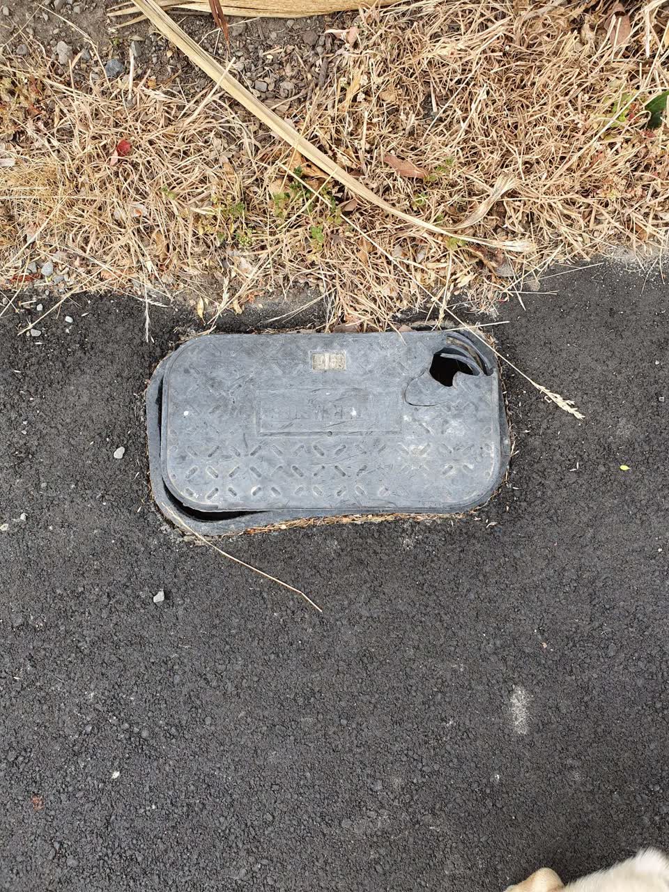 The photograph attached to this water supply report