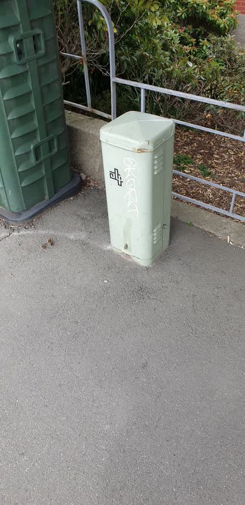 Graffiti, a report photo