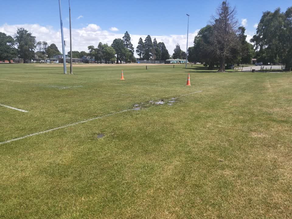 The photograph attached to this water supply report