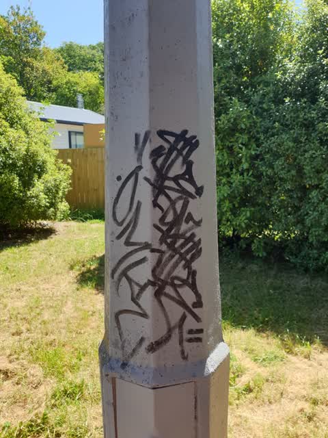 Graffiti, a report photo