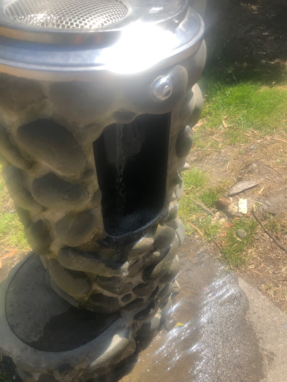 The photograph attached to this parks report