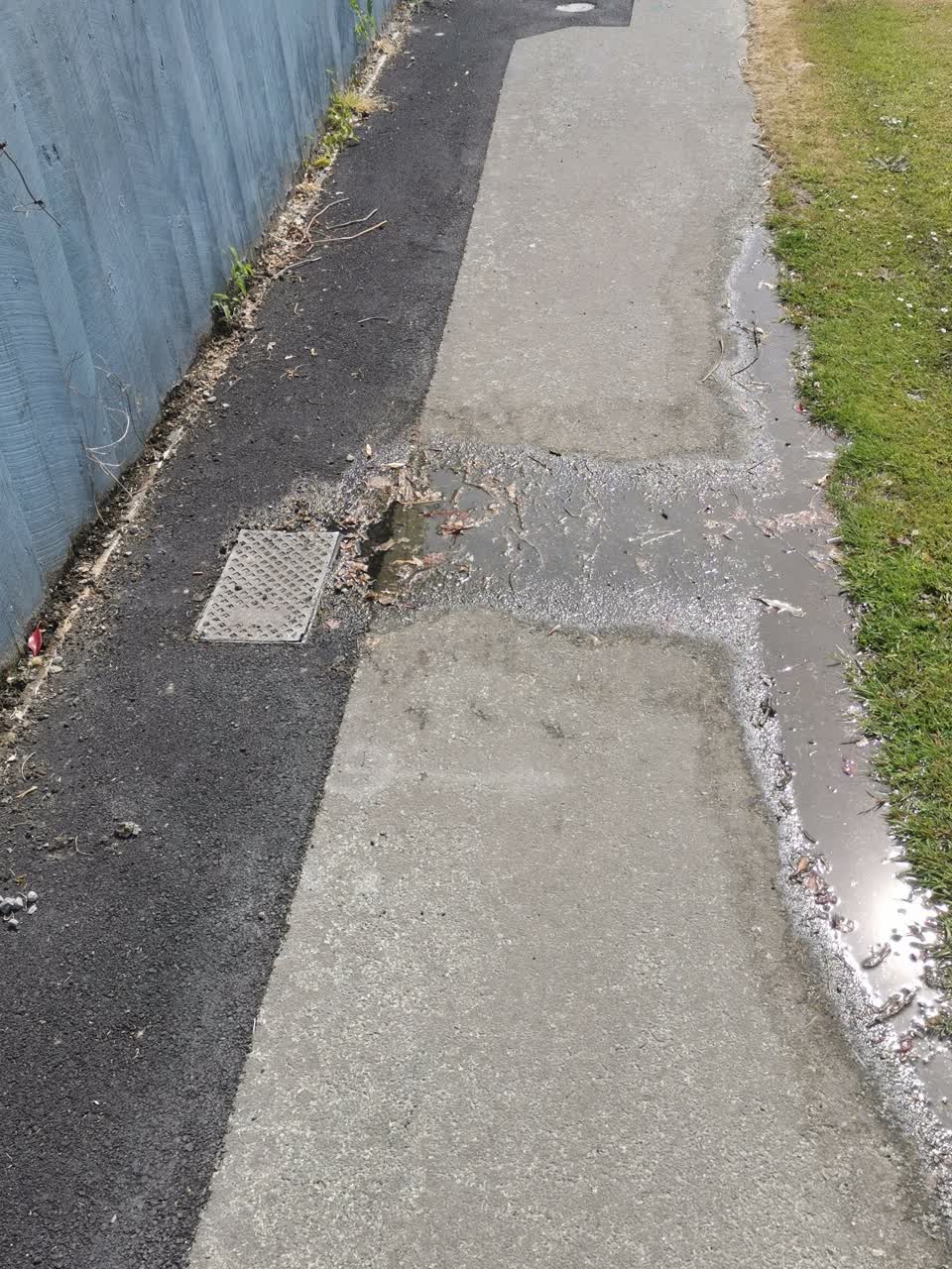 The photograph attached to this water supply report