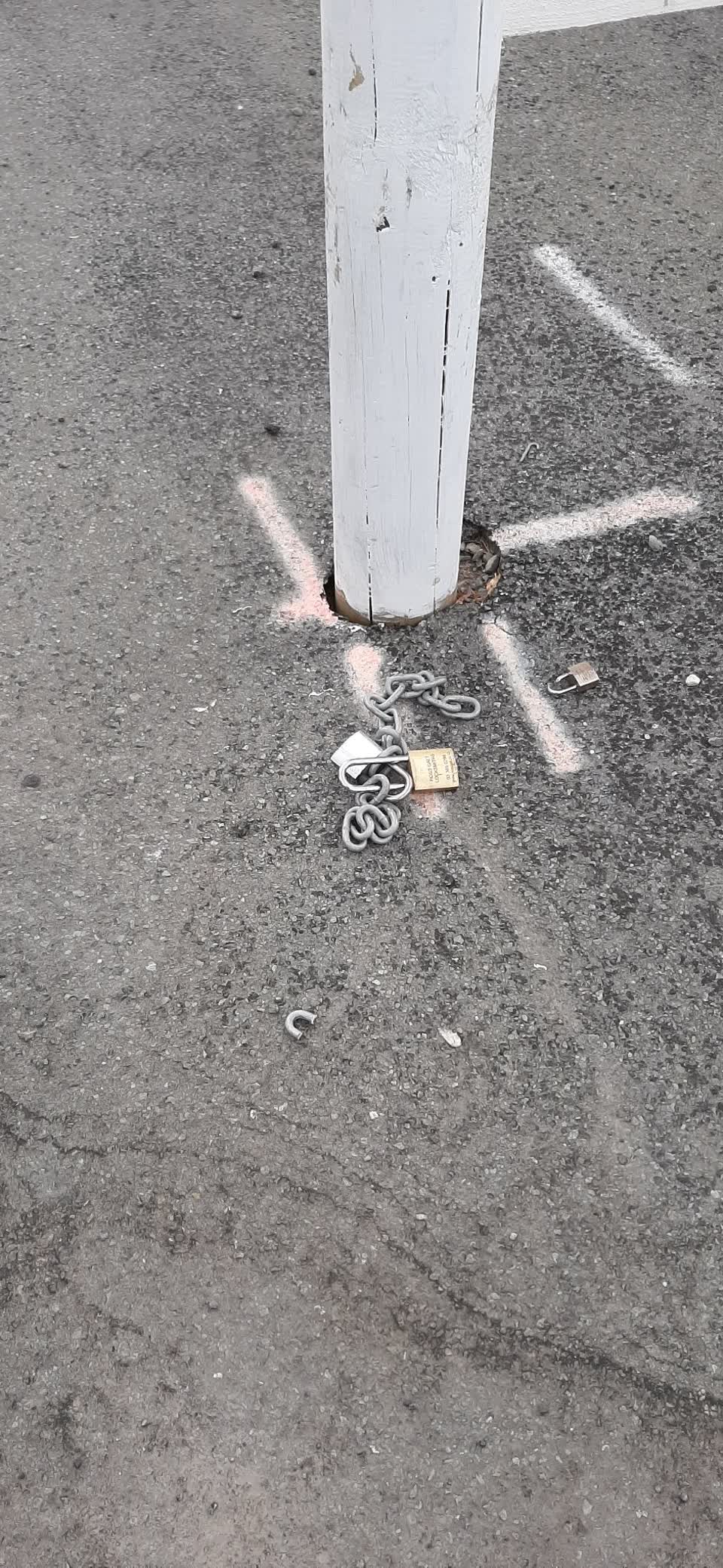 The photograph attached to this parks report