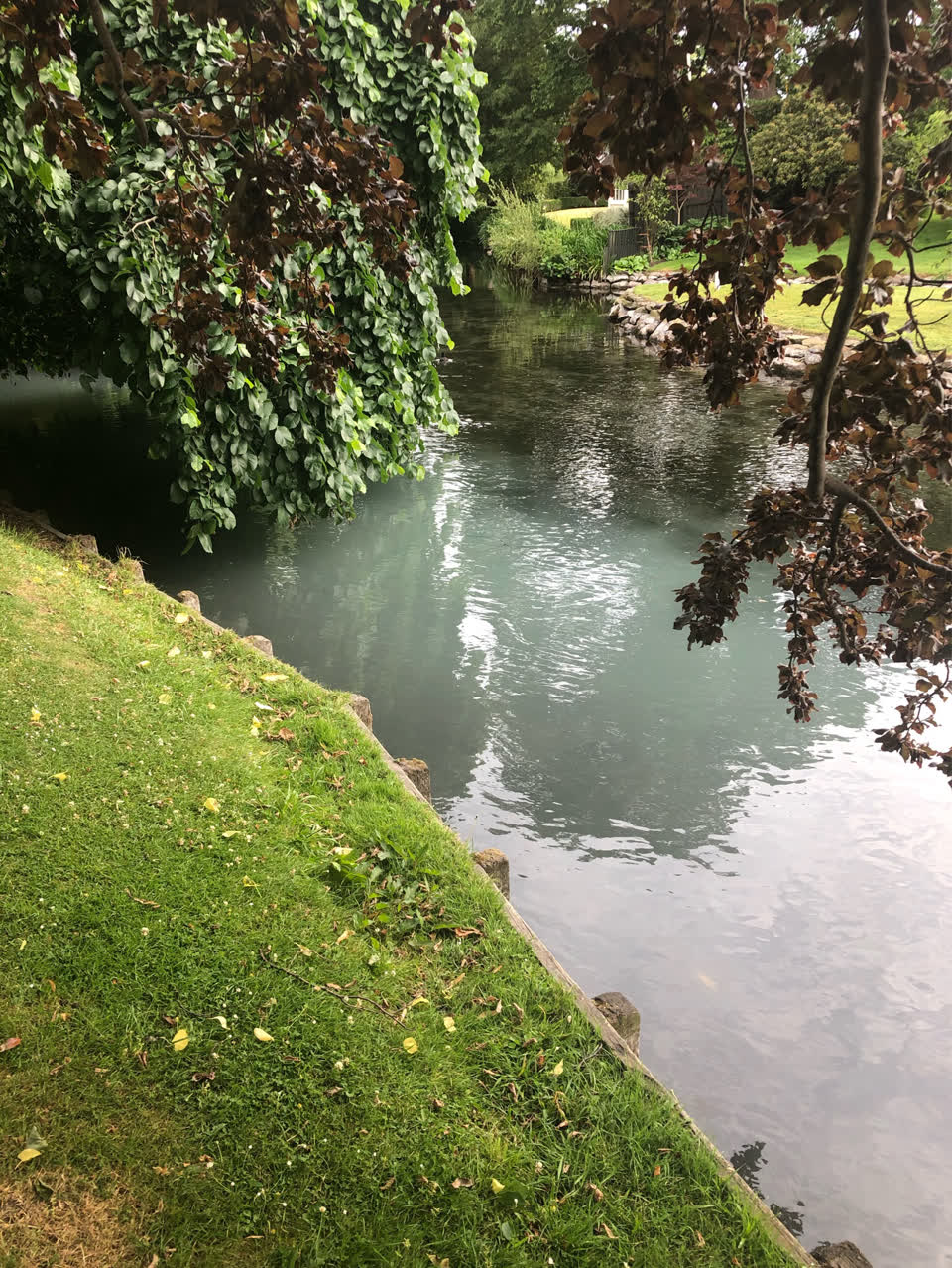 The photograph attached to this wastewater/stormwater report