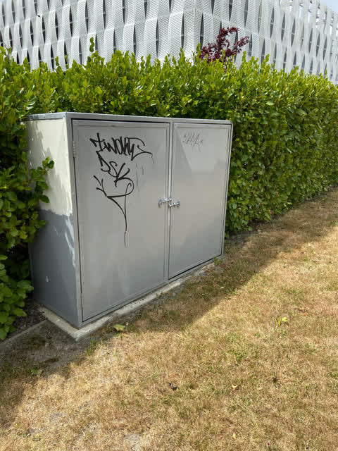 Graffiti, a report photo