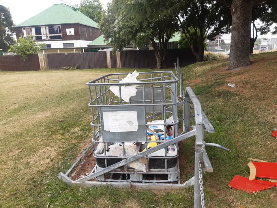The photograph attached to this parks report