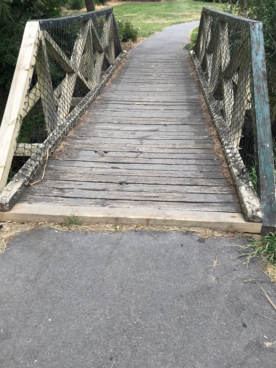 The photograph attached to this parks report