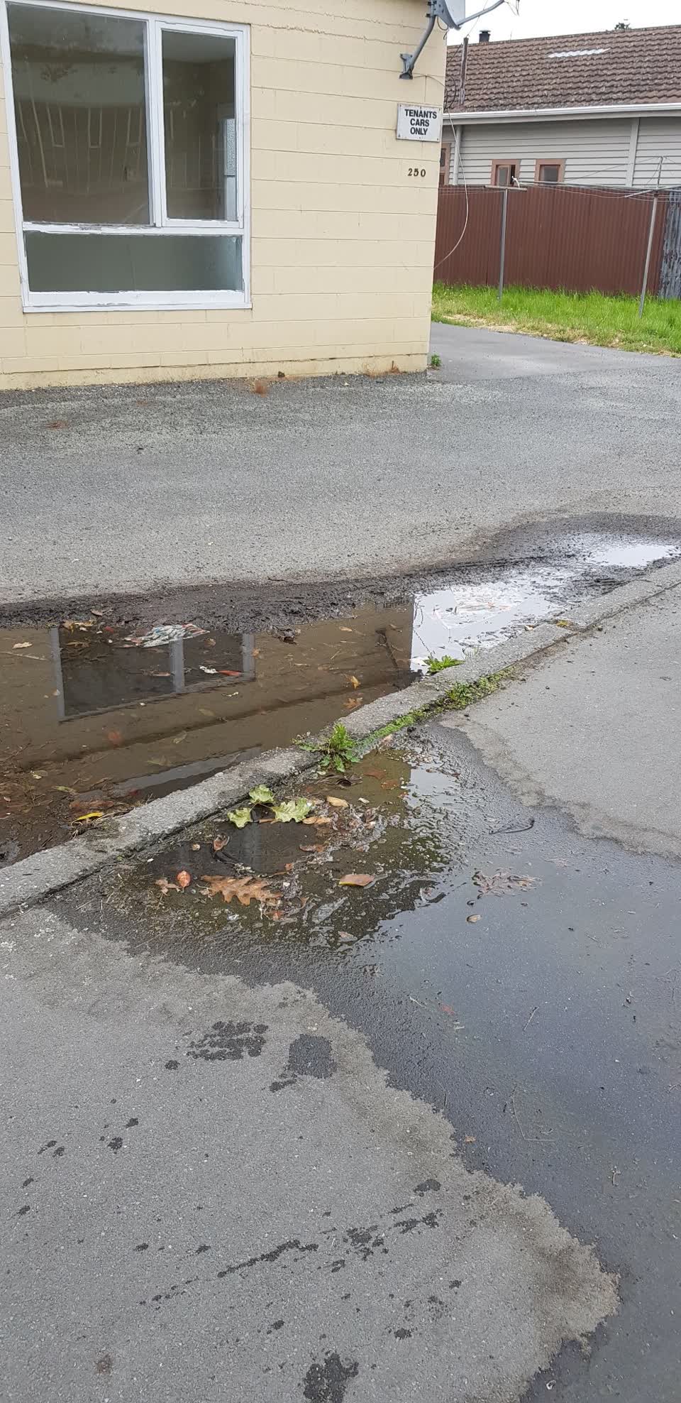 The photograph attached to this water supply report