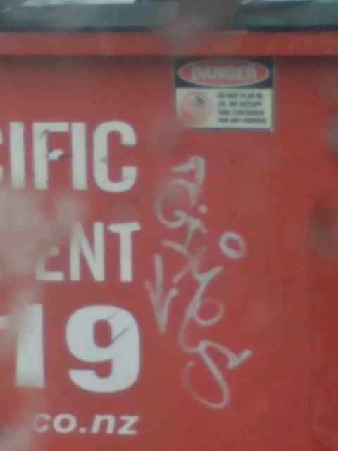 Graffiti, a report photo