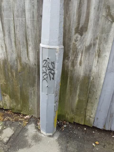 Graffiti, a report photo