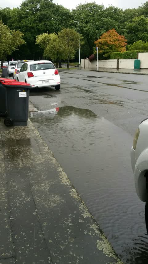 Flooding, a report photo
