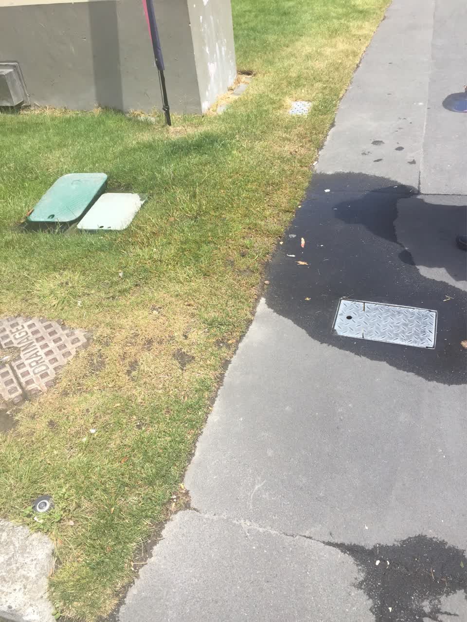 The photograph attached to this water supply report