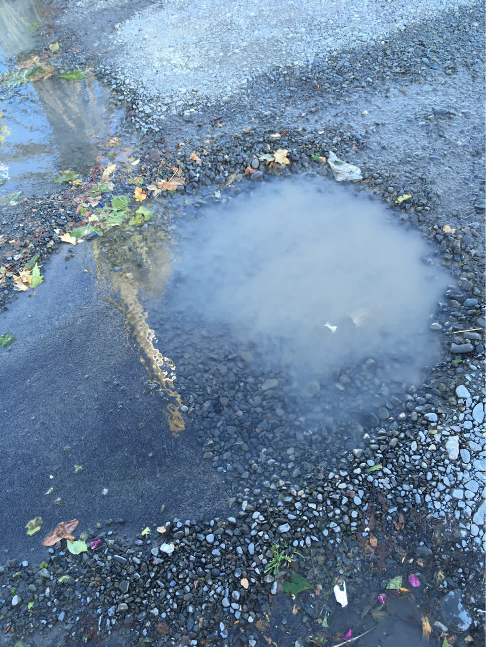 The photograph attached to this water supply report