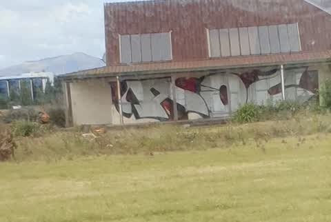 Graffiti, a report photo