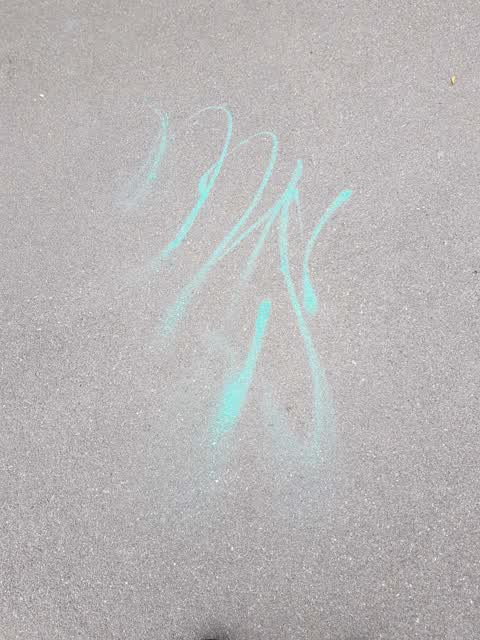 Graffiti, a report photo